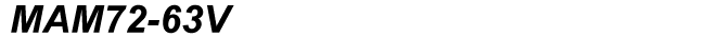 �����H�@ MAM72-63v �@�B�ݔ��@���o��